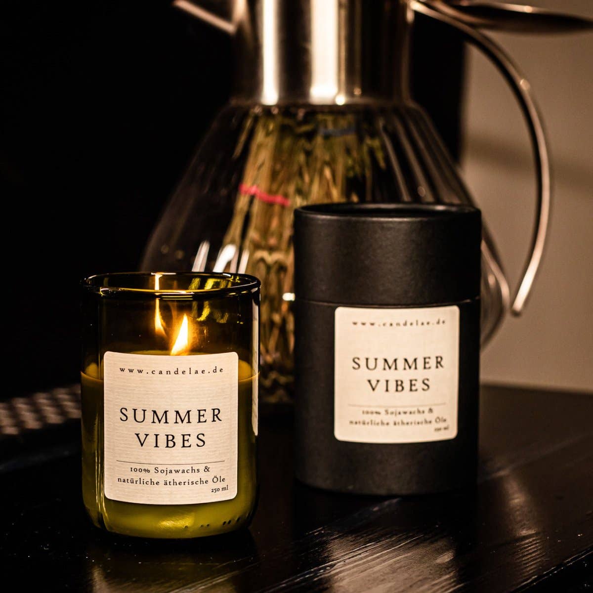 Summer Vibes – Your soy wax scented candle for summery freshness and relaxation
