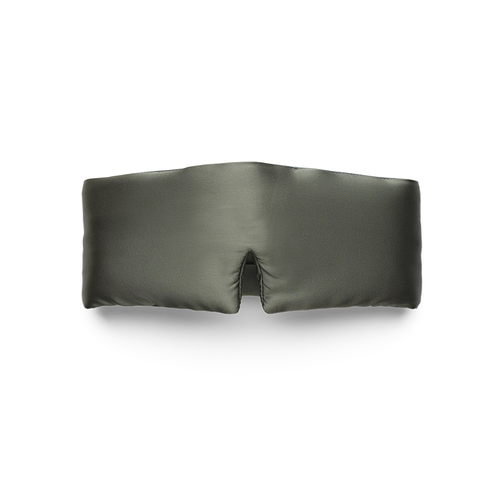 Pure Silk Sleep Mask Headband: Midnight blue