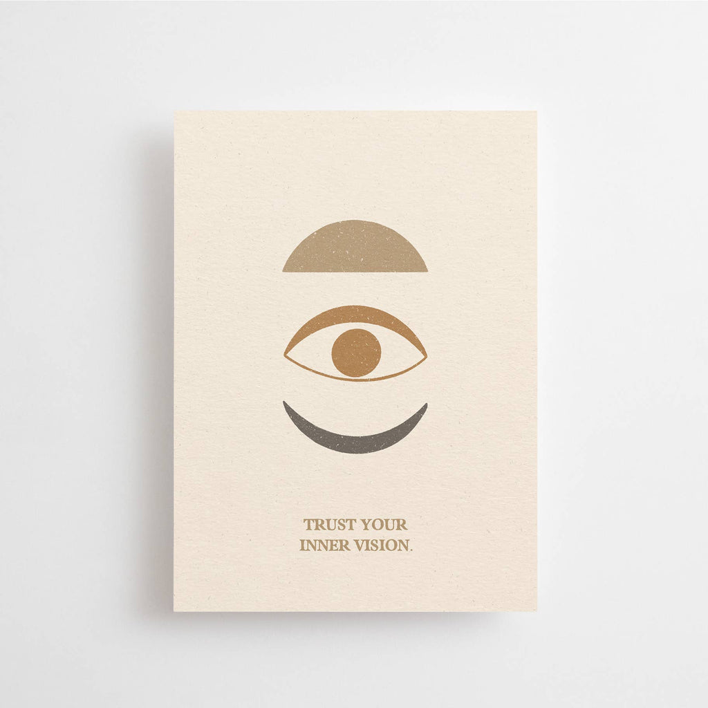 TRUST YOUR INNER VISION - MINIKARTE -