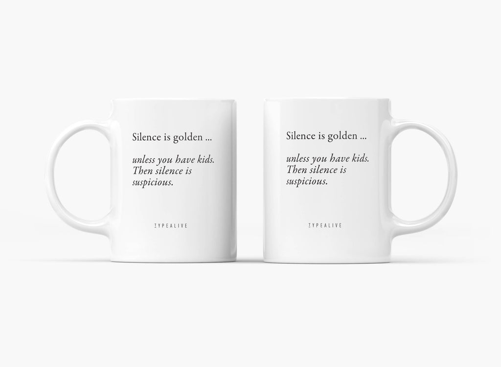 Ceramic mug / Silence