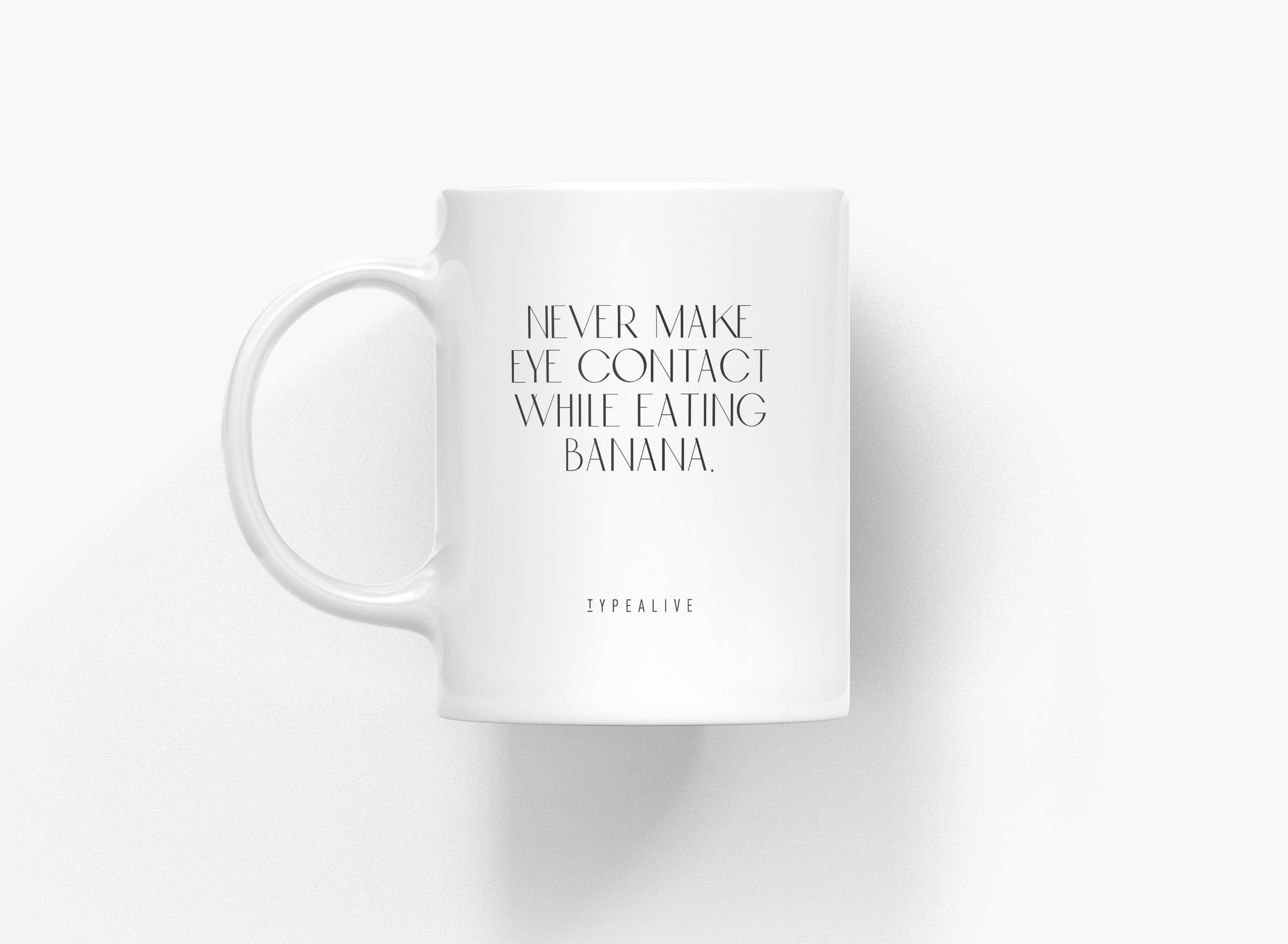 Ceramic mug/Eye Contact