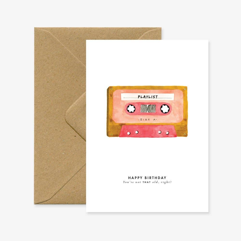 Tape - Birthday Greeting card