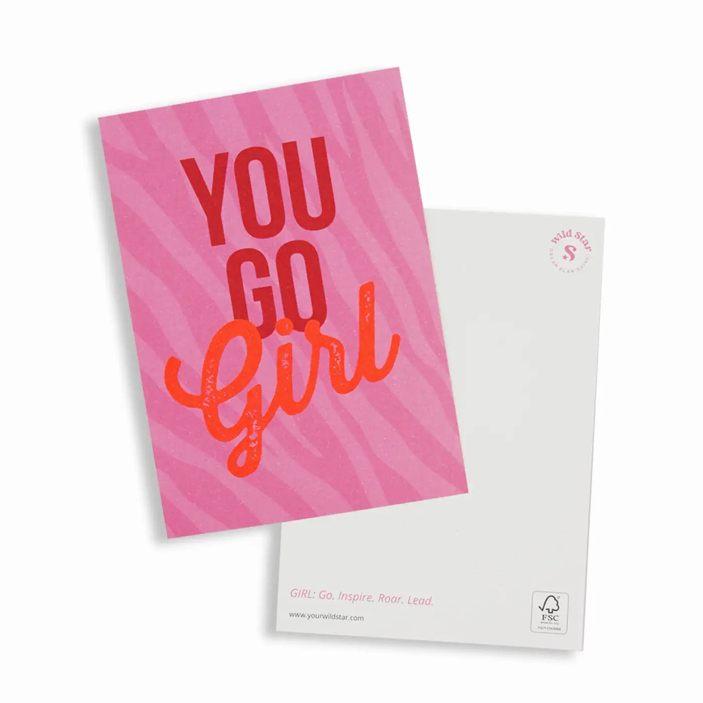 Postcard│YOU GO GIRL│