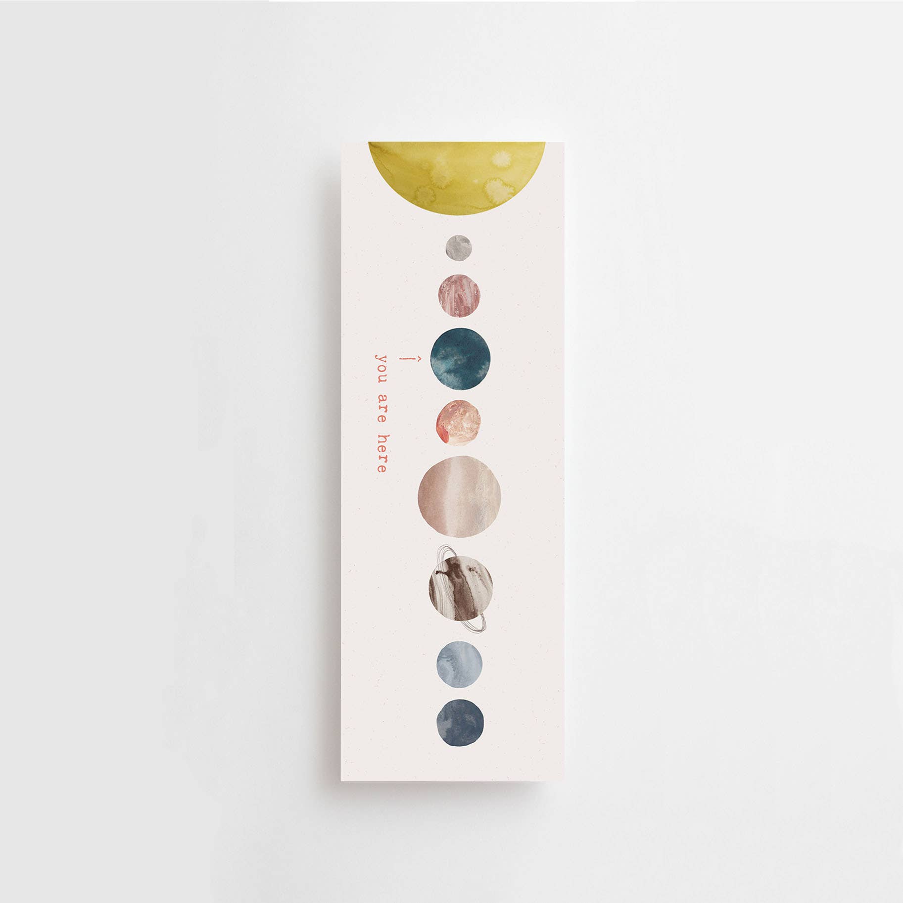 YOU ARE HERE - BOOKMARK -