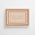 COMFORT ZONE - POSTCARD -
