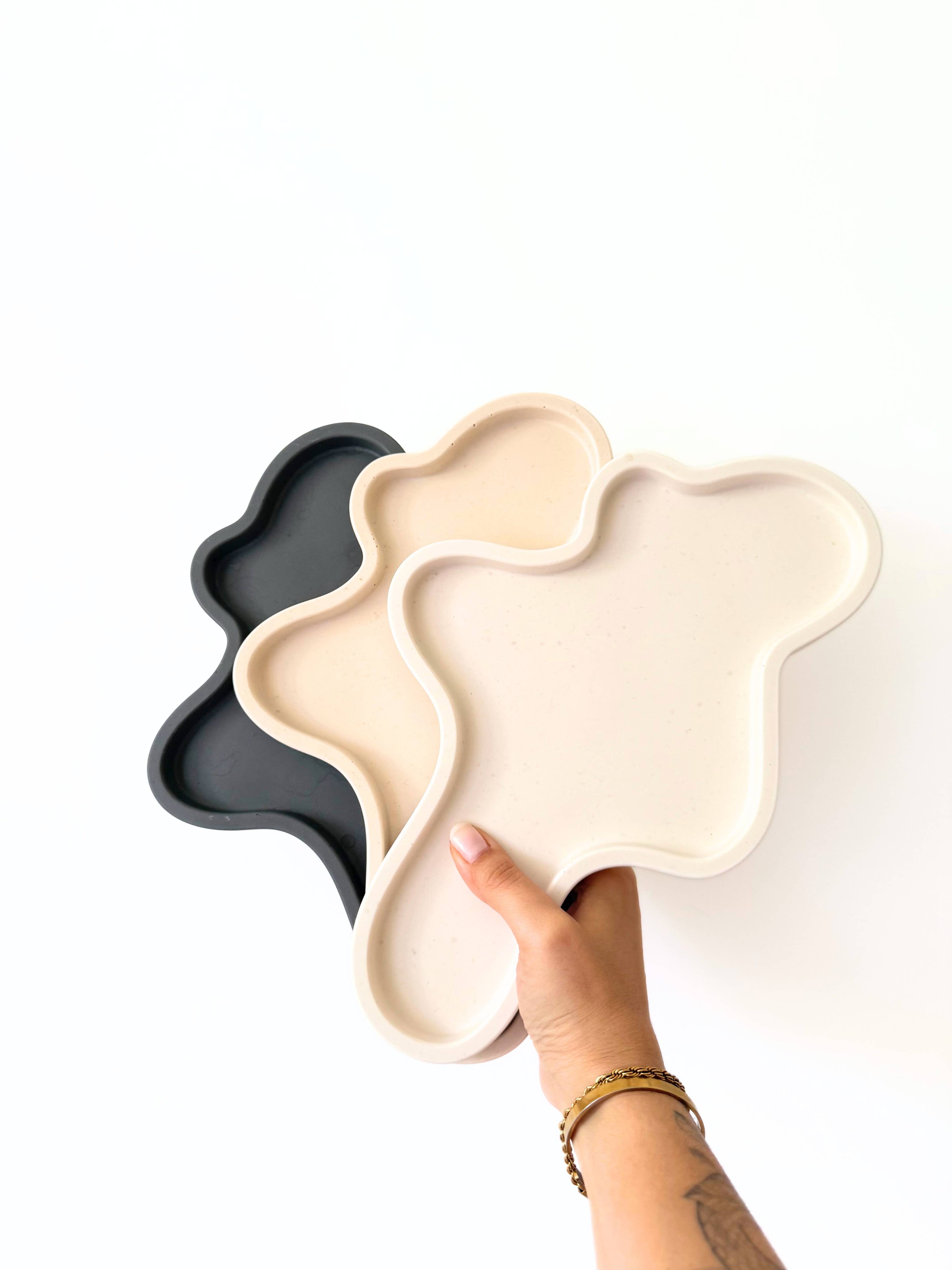 PATRICIA tray: Noir